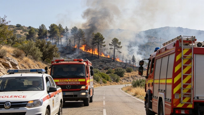 Evacuation Ordered in Guadalajara as Wildfire Forces Emergency Response RUSSPAIN.com