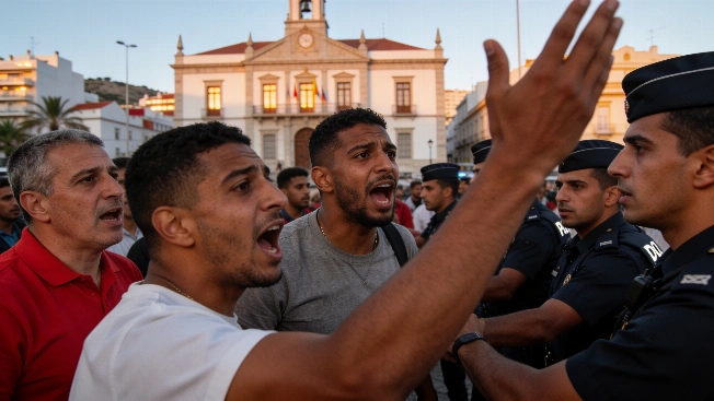 Ceuta Faces Unrest Amid Protests Over Migrant Crisis and Minister's Visit RUSSPAIN.com