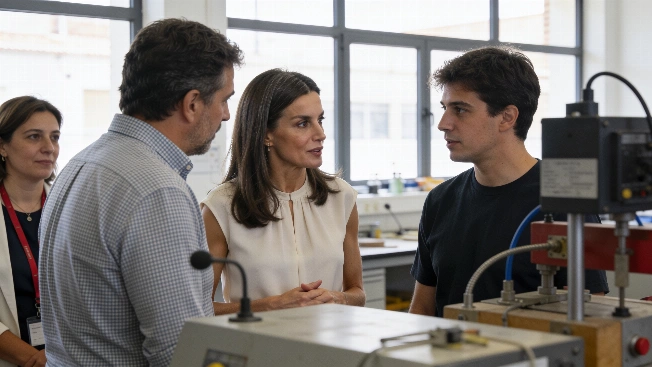 Queen Letizia puts Spain's vocational model in focus RUSSPAIN.com