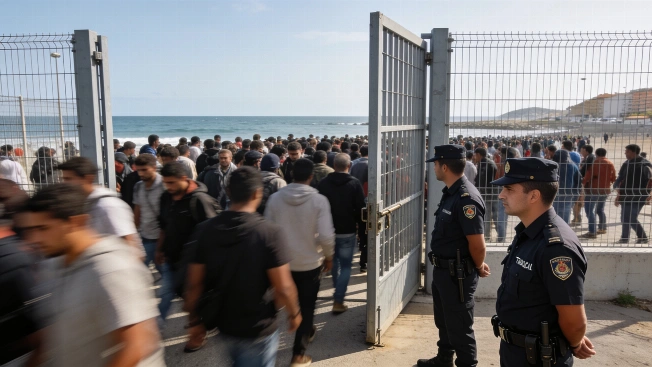 Ceuta gate opened as police commanders clashed RUSSPAIN.com