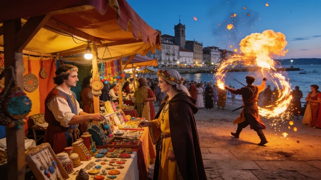 Corcubión’s Medieval Market Returns With Over 220 Events by the Sea RUSSPAIN.com