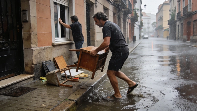 Barcelona triggers emergency plan as rain pounds city RUSSPAIN.com