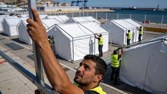 Spanish Government Seizes Ceuta Port to Force Migrant Camp Setup RUSSPAIN.com