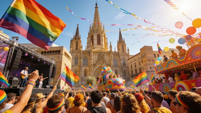 Barcelona Hosts Pride, Poble-sec Festivities and Soundit Festival RUSSPAIN.com