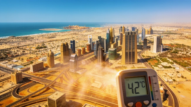 Abu Dhabi and Sharjah Face 42°C Heat as UAE Weather Stays Stable RUSSPAIN.com