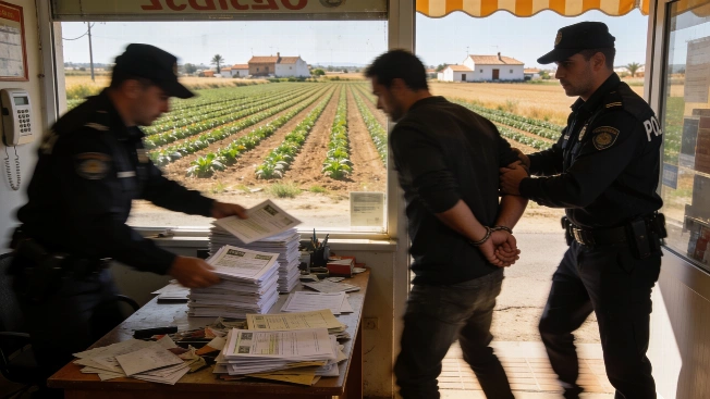 Police Dismantle Document Forgery Network for Migrant Farm Workers in Orihuela RUSSPAIN.com