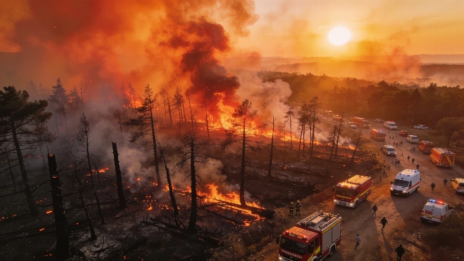 Extreme Heat and Wildfire Risk Escalate in Southern France RUSSPAIN.com