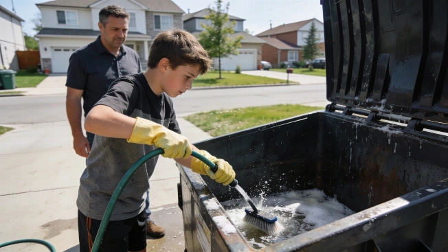 Canadian Boy, 11, Builds Thriving Bin Cleaning Business After Facing Rejection RUSSPAIN.com