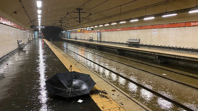 Flooding rain paralyses travel across Catalonia RUSSPAIN.com