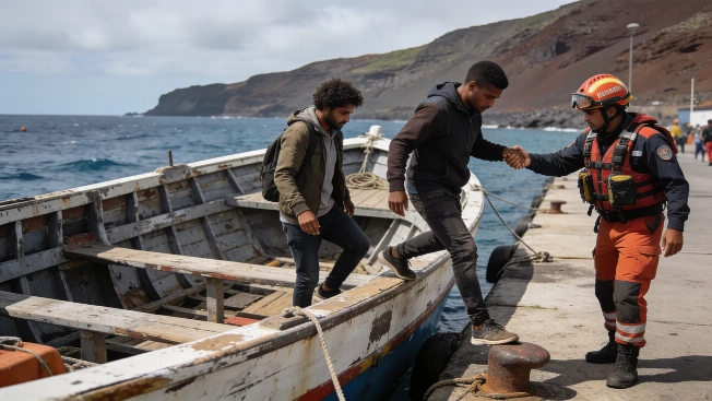 Canary Islands see 1,107 arrivals in nine boats RUSSPAIN.com