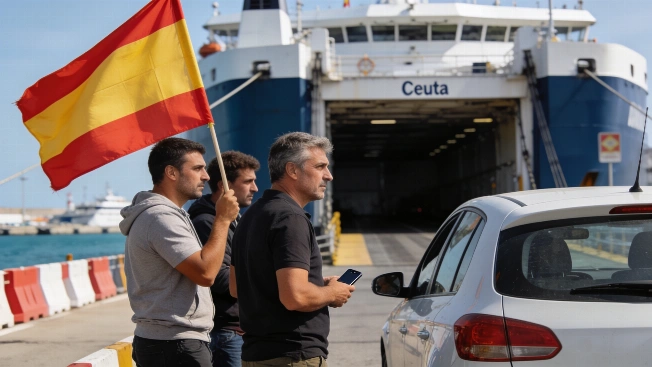 Ceuta residents confront planned arrival of Negu Gorriak RUSSPAIN.com