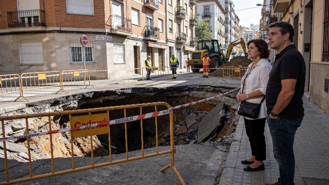 Sant Gervasi residents take legal action over metro sinkhole fallout RUSSPAIN.com