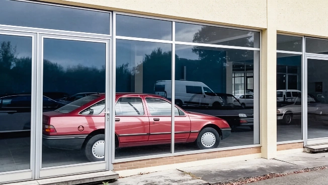 Abandoned Ford dealership in Germany hides untouched 1980s cars RUSSPAIN.com
