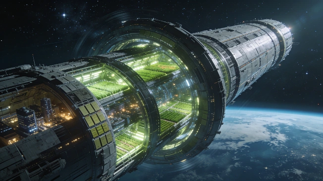 Chrysalis: The 58-Kilometer Starship Designed for Centuries of Human Life RUSSPAIN.com