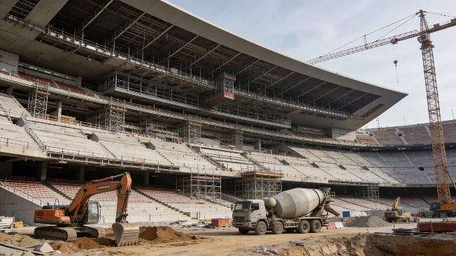 Worker Dies in Fatal Accident During Camp Nou Renovation RUSSPAIN.com