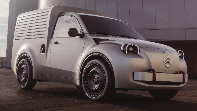 Citroën Shows Electric 2CV Work Van Without a Production Plan RUSSPAIN.com