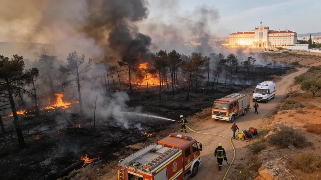 Death Toll Rises to 14 After Los Gallardos Wildfire Victim Dies in Seville RUSSPAIN.com