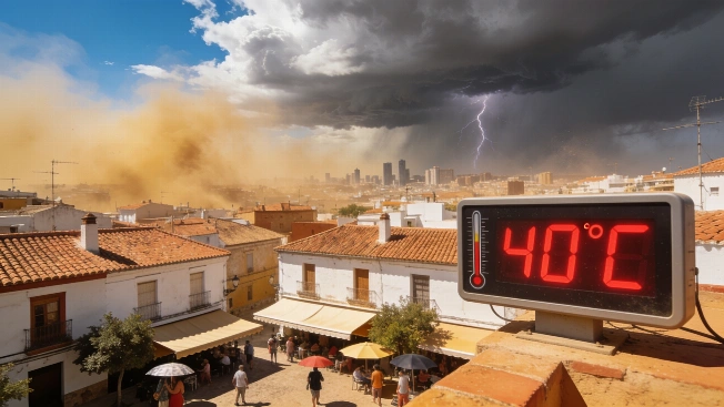 Spain Faces Prolonged Heatwave as Storm Warnings Expand RUSSPAIN.com