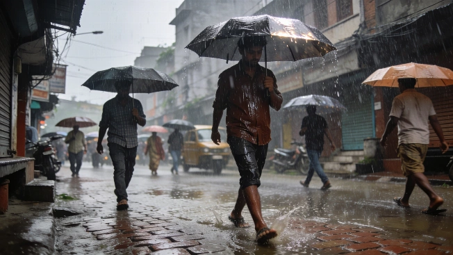 IMD Issues Yellow Alert for Heavy Rain in North India This Week RUSSPAIN.com