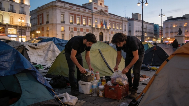 Sol protest camp overflows into Madrid’s busiest streets RUSSPAIN.com