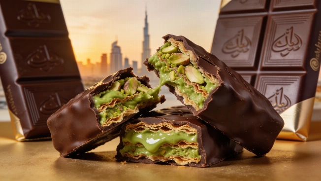 Dubai Pistachio Chocolate Gains Fame After Tania Llasera Endorsement RUSSPAIN.com