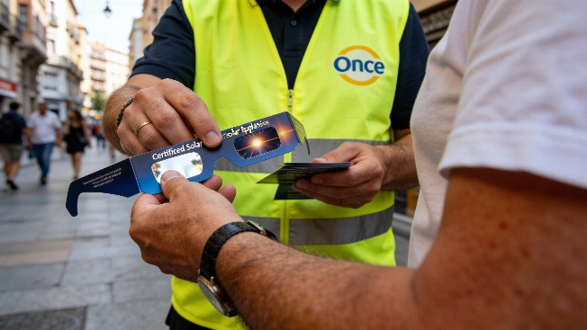 Spain Begins Free Distribution of Certified Glasses for August Solar Eclipse RUSSPAIN.com