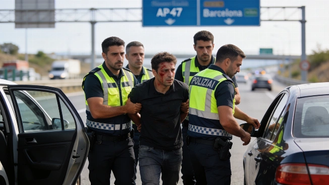 Fake police abduction on AP-7 stuns drivers near Barcelona RUSSPAIN.com