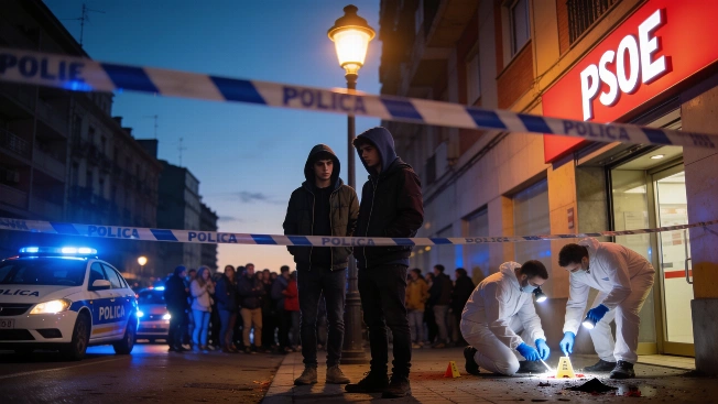 Santander Court Moves to Prosecute Two for 2025 PSOE Headquarters Attack RUSSPAIN.com