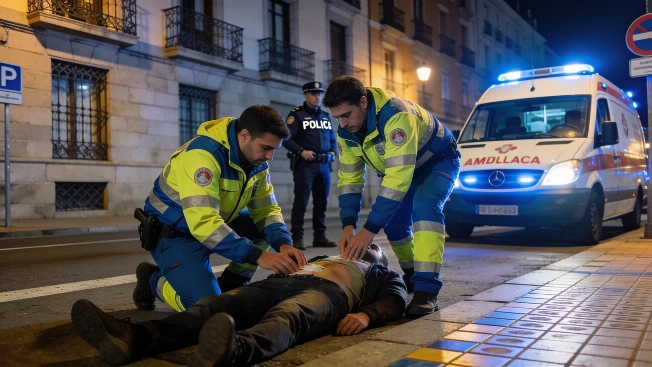 Two Seriously Injured in Separate Nighttime Hit-and-Runs in Madrid RUSSPAIN.com