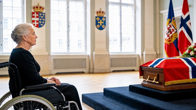 Princess Astrid’s Private Farewell to King Harald V in Oslo RUSSPAIN.com