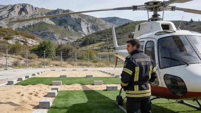 Firefighters in León Face Delays as New Helibase Remains Incomplete RUSSPAIN.com