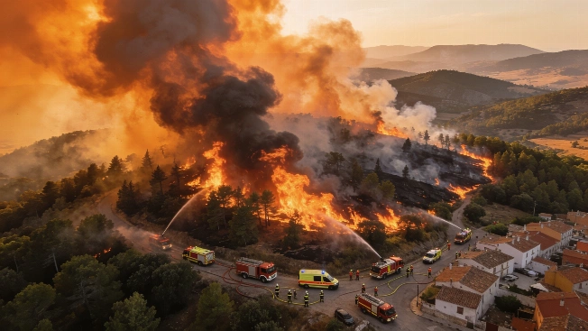 Wildfires in Madrid and Ávila Force Mass Evacuations and Emergency Measures RUSSPAIN.com