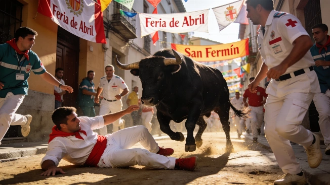 Jerónimo Taracena Guijosa Injured in Jandilla Bull Run Incident RUSSPAIN.com