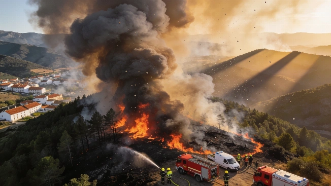 Guadalajara Wildfire Destroys 26,000 Hectares and Forces 1,200 to Evacuate RUSSPAIN.com