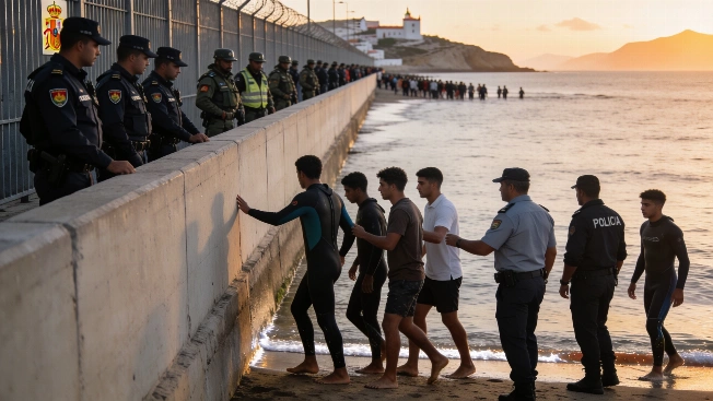 Police Report: Moroccan Forces Orchestrated Ceuta Border Incident RUSSPAIN.com