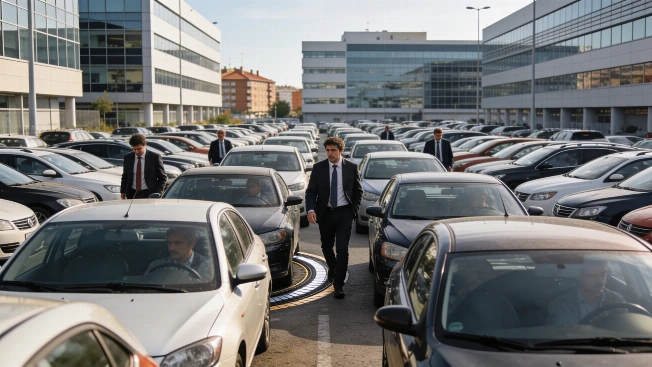 Spain’s work commute stuck in traffic as cars rule the road RUSSPAIN.com