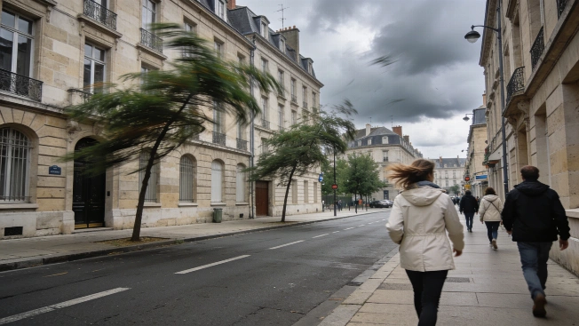 Wind and Clouds Set the Tone for Noisiel Weather Shift RUSSPAIN.com