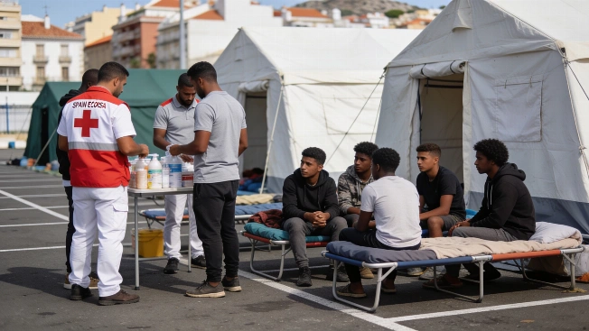 Spain to Open Four New Shelters for 1,500 Migrants in Ceuta RUSSPAIN.com