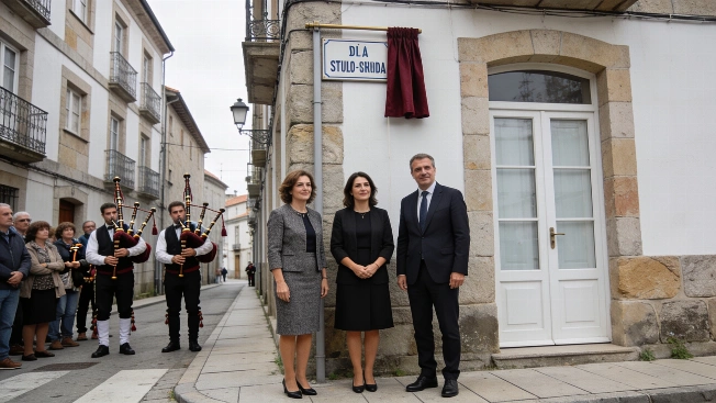 Fernando Ónega now has a street in Lalín RUSSPAIN.com