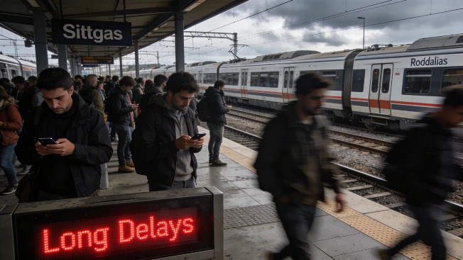 Major Train Breakdown Causes Severe Delays on Southern Catalonia Rodalies RUSSPAIN.com