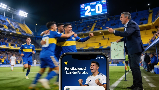 Arruabarrena Starts Second Boca Spell With Win and Paredes' Support RUSSPAIN.com