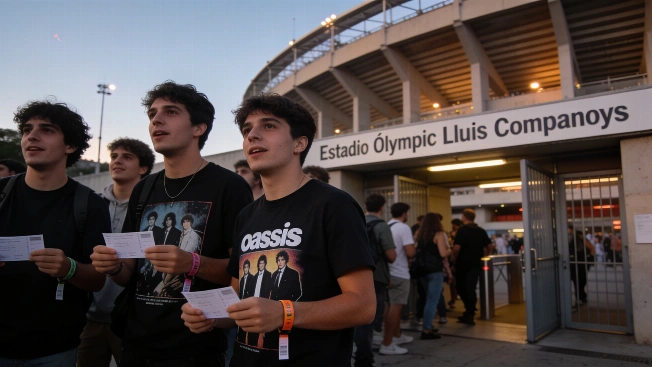 Oasis announces two Barcelona concerts for 2027 world tour RUSSPAIN.com
