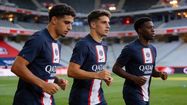 PSG Fields Akliouche, Ferran Torres and Doué in Attack Against Lille RUSSPAIN.com