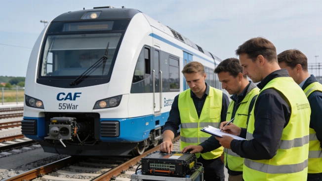 CAF Battery Train Covers 273 km on Batteries Alone in German Test RUSSPAIN.com