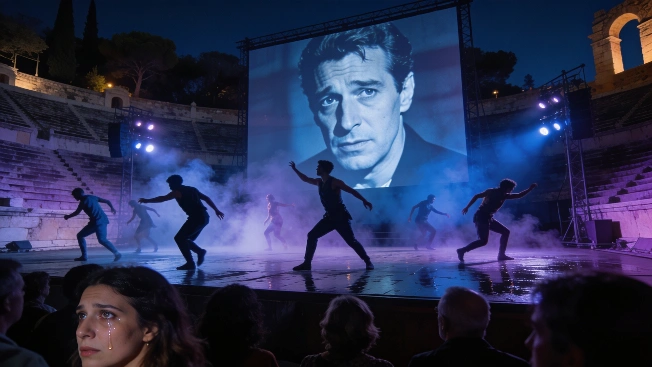 Humidity at Teatre Grec Stage Forces Risky Performance in Brel Show RUSSPAIN.com