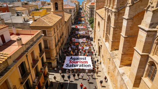 Mass Protest in Palma Highlights Tensions Over Tourism Saturation RUSSPAIN.com