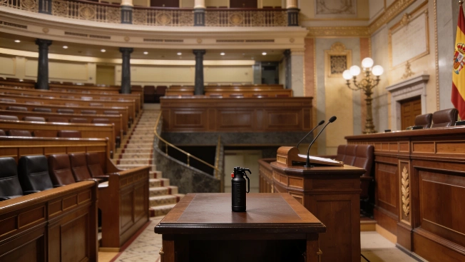 Pepper spray closes part of Spain's Congress RUSSPAIN.com