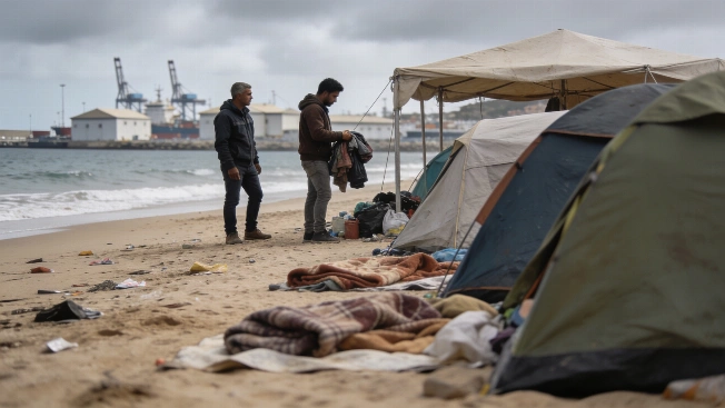 Ceuta struggles to house thousands of migrants as street camps return RUSSPAIN.com