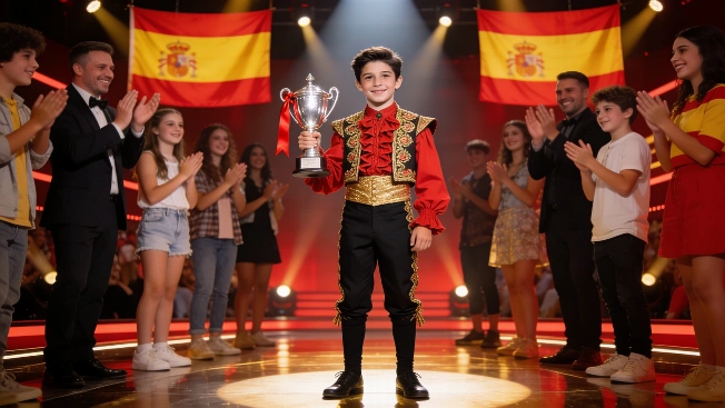 Eduardo 'El Campanero' Wins La Voz Kids 2026 with Flamenco Performance RUSSPAIN.com