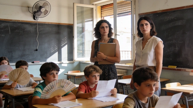 Catalan Schools Open Amid Strikes, Pisa Test Scandal, and Heatwave Disruptions RUSSPAIN.com